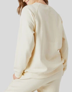 Morgan Lane Rowan Crewneck Sweatshirt-Cream -J.Lindeberg Shop 1079361