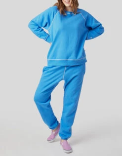 Morgan Lane Walker Sweatpant-Capri Blue -J.Lindeberg Shop 1079495