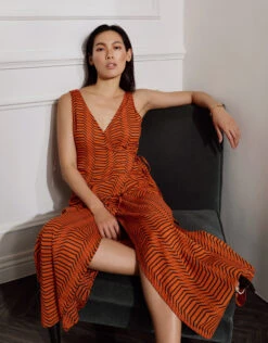 Diane Von Furstenberg DVF X Onia Grace Wrapped Maxi Dress 11 Diane Von Furstenberg DVF X Onia Grace Wrapped Maxi Dress -J.Lindeberg Shop 119781