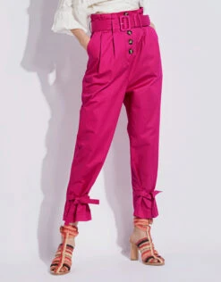 SELF PORTRAIT Self-Portrait Peg Canvas Tapered Pants 12 SELF PORTRAIT Self-Portrait Peg Canvas Tapered Pants -J.Lindeberg Shop 136168