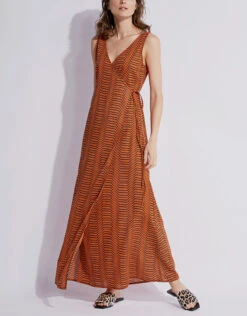 Diane Von Furstenberg DVF X Onia Grace Wrapped Maxi Dress 14 Diane Von Furstenberg DVF X Onia Grace Wrapped Maxi Dress -J.Lindeberg Shop 136955