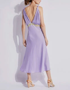 Jonathan Simkhai Kiara Lace-Detailed Satin Midi Dress 19 Jonathan Simkhai Kiara Lace-Detailed Satin Midi Dress -J.Lindeberg Shop 136985