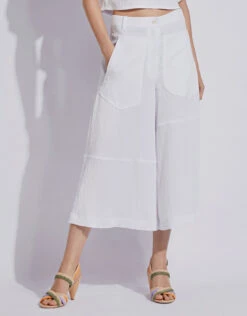 Tibi Plisse Wide-leg Cargo Cropped Pants -J.Lindeberg Shop 137207