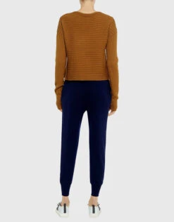 Markus Lupfer Merino Wool Bird Sequin Knitted Track Pants -J.Lindeberg Shop 21479