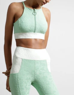 Twenty Montreal Bougainvillia 3D Activewear Zip Up Bra -J.Lindeberg Shop 217947