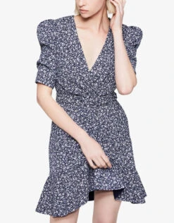 Jonathan Simkhai Evelyn Floral Crepe Wrapped Mini Dress 7 Jonathan Simkhai Evelyn Floral Crepe Wrapped Mini Dress -J.Lindeberg Shop 217952