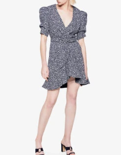 Jonathan Simkhai Evelyn Floral Crepe Wrapped Mini Dress 8 Jonathan Simkhai Evelyn Floral Crepe Wrapped Mini Dress -J.Lindeberg Shop 217953