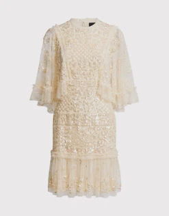 Needle & Thread Melody Sequin Mini Dress