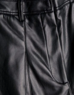 SELF PORTRAIT Self-Portrait Faux Leather Culottes