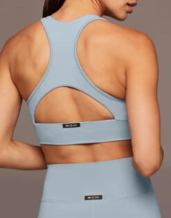 Michi Ray V-Neck Longline Bra-Ice Blue -J.Lindeberg Shop 2528461