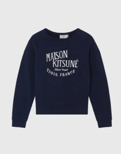 Maison Kitsuné Palais Royal Vintage Sweatshirt-Navy -J.Lindeberg Shop 2577871