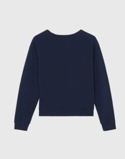 Maison Kitsuné Parisienne Vintage Sweatshirt-Navy 5 Maison Kitsuné Parisienne Vintage Sweatshirt-Navy -J.Lindeberg Shop 2577882