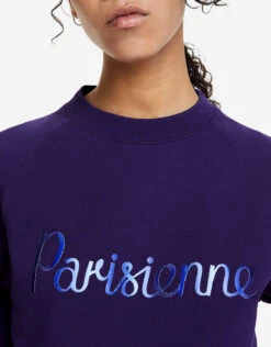 Maison Kitsuné Parisienne Vintage Sweatshirt-Plum -J.Lindeberg Shop 2577959
