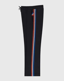 Être Cécile Classic Rib Stripe Retro Track Pants-Classic Black -J.Lindeberg Shop 2631530