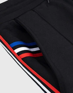 Être Cécile Classic Rib Stripe Retro Track Pants-Classic Black -J.Lindeberg Shop 2631531