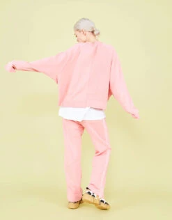 Être Cécile Grosgrain Stripe Retro Track Pants-Pink Icing -J.Lindeberg Shop 2631569