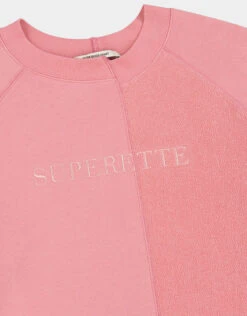 Être Cécile Superette Cropped Deconstructed Sweatshirt-Pink Icing 8 Être Cécile Superette Cropped Deconstructed Sweatshirt-Pink Icing -J.Lindeberg Shop 2631576