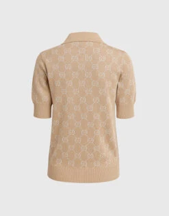 Gucci Lamé GG Jacquard Knit Polo -J.Lindeberg Shop 2659355