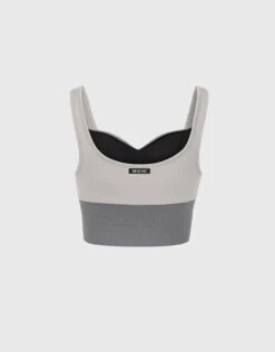 Michi Nordic W.Compress Longline Bra-Moonstone/Granite Grey -J.Lindeberg Shop 2689544