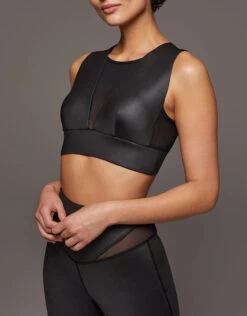 Michi Polaris Gloss Longline Bra-Black -J.Lindeberg Shop 2690529