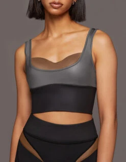 Michi Aerial Gloss Longline Bra-Alloy -J.Lindeberg Shop 2693872