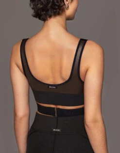 Michi Le Mans Gloss Longline Bra-Dark Oak/Black -J.Lindeberg Shop 2693886