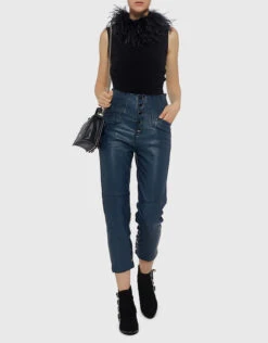 Marissa Webb Leather Makayla High-rise Cropped Pants 7 Marissa Webb Leather Makayla High-rise Cropped Pants -J.Lindeberg Shop 26951