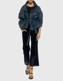 Marissa Webb Victoria High-rise Corduroy Floral Lace Cropped Pants 7 Marissa Webb Victoria High-rise Corduroy Floral Lace Cropped Pants -J.Lindeberg Shop 26998