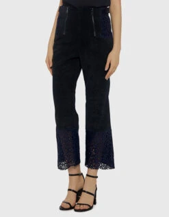 Marissa Webb Victoria High-rise Corduroy Floral Lace Cropped Pants 8 Marissa Webb Victoria High-rise Corduroy Floral Lace Cropped Pants -J.Lindeberg Shop 26999