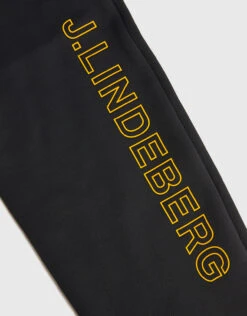 J.Lindeberg Women's Aerial Stretch Fleece Sweatpants-Black -J.Lindeberg Shop 2718060