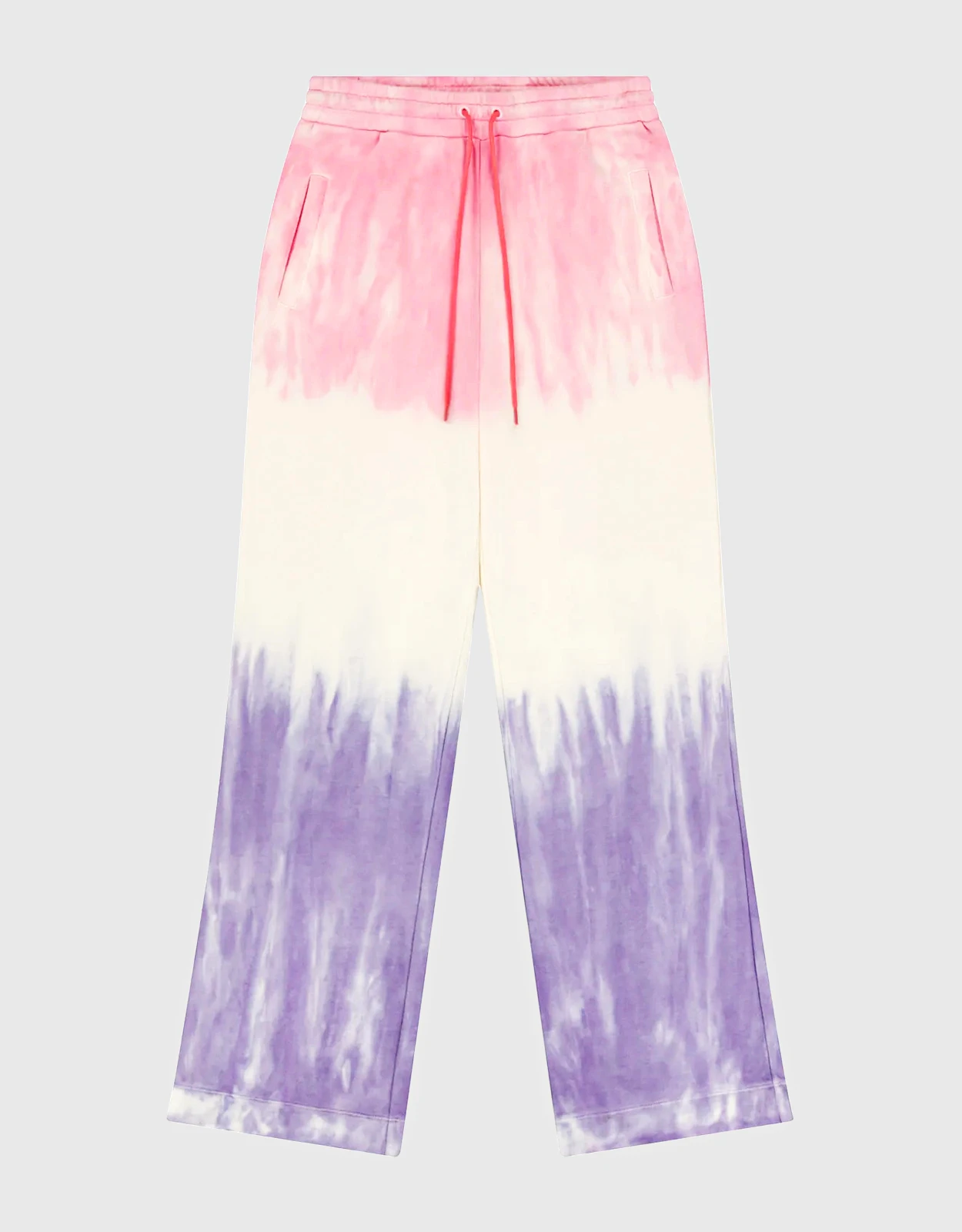 Être Cécile Tie Dye Wide Leg Track Pants-Lavender Tie Dye 1 Être Cécile Tie Dye Wide Leg Track Pants-Lavender Tie Dye