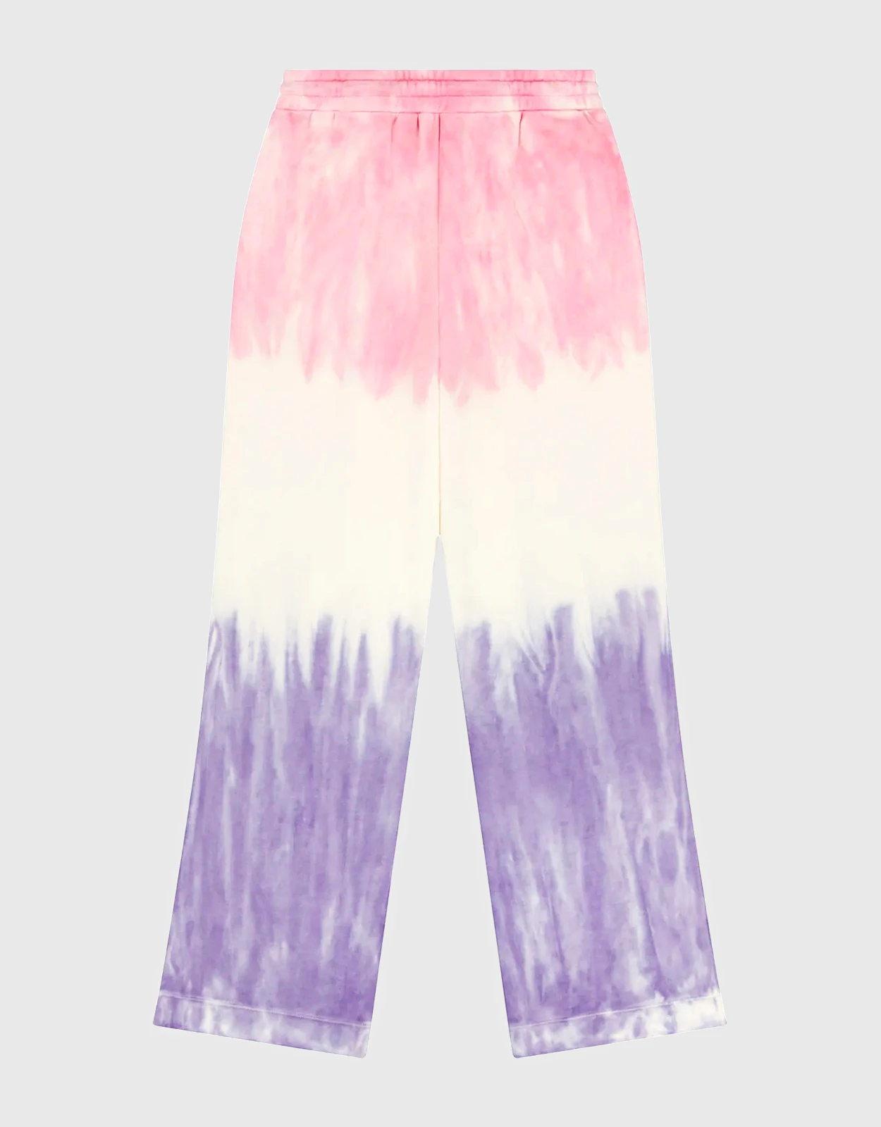 Être Cécile Tie Dye Wide Leg Track Pants-Lavender Tie Dye 2 Être Cécile Tie Dye Wide Leg Track Pants-Lavender Tie Dye - Image 2