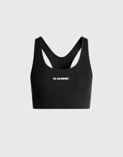 Jil Sander Logo Sports Bra