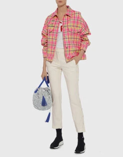 Tibi Anson Stretch Snap Cropped Pants 9 Tibi Anson Stretch Snap Cropped Pants -J.Lindeberg Shop 31151