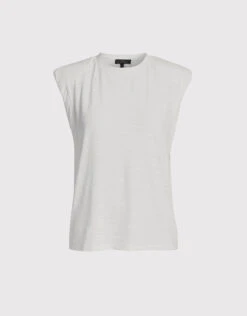The Range Strata Slub Jersey Shoulder Pad Muscle Tee