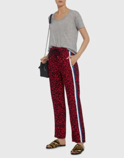 No.21 Leopard Animal-print Cady Track Pants 9 No.21 Leopard Animal-print Cady Track Pants -J.Lindeberg Shop 32005