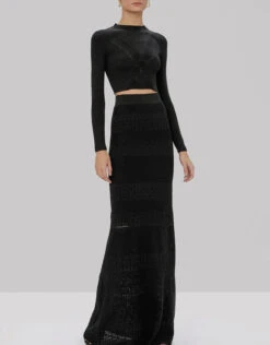 Alexis Chera Knitted Crop Top -J.Lindeberg Shop 321981