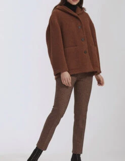 Harris Wharf London Oversized Bouclé Hooded Jacket -J.Lindeberg Shop 321990