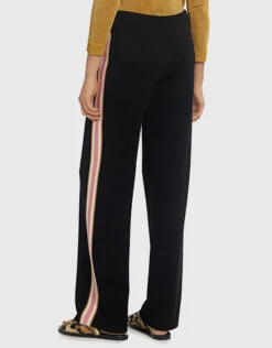 Bella Freud Merino Wool Race Track Stripe Knitted Track Pants -J.Lindeberg Shop 32832