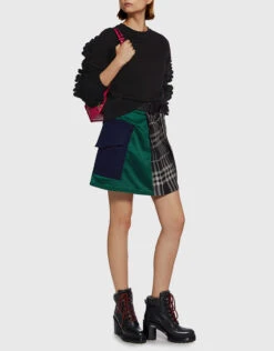 McQ Alexander McQueen Eyelet Lace Ruffle-Sleeve Sweatshirt -J.Lindeberg Shop 33927