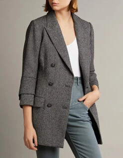 Marissa Webb Wilder Bell Sleeve Herringbone Blazer Dress 10 Marissa Webb Wilder Bell Sleeve Herringbone Blazer Dress -J.Lindeberg Shop 34387
