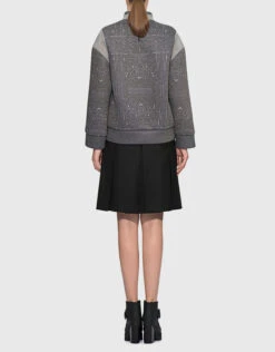 Cres E Dim Circuit Print Neoprene SWEATSHIRT -J.Lindeberg Shop 36243