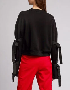 Jonathan Simkhai Grommet Tied Long Sleeved Sweatshirt -J.Lindeberg Shop 37248