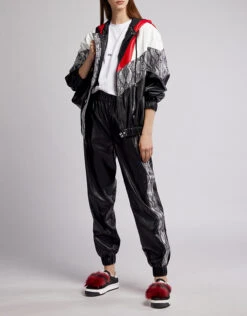 MSGM Snake Trim Patchwork Faux Leather Track Pants -J.Lindeberg Shop 37260