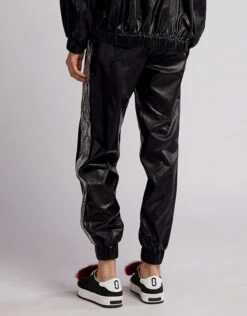 MSGM Snake Trim Patchwork Faux Leather Track Pants -J.Lindeberg Shop 37263