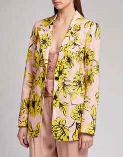 Marissa Webb Olsen Floral-print Blazer -J.Lindeberg Shop 39017