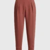 Rachel Comey Pleated Front High Waist Cropped Pants