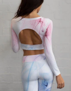 Nubyen Hoxton Backless Cropped Top