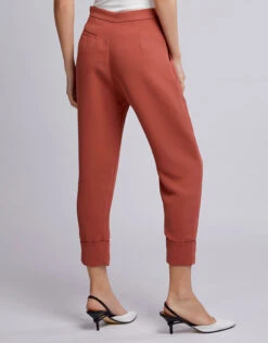 Rachel Comey Pleated Front High Waist Cropped Pants -J.Lindeberg Shop 40573