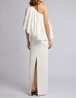 Solace London Lison Ruffled One-shoulder Maxi Dress -J.Lindeberg Shop 40622
